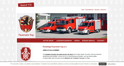 Desktop Screenshot of feuerwehr-kay.com